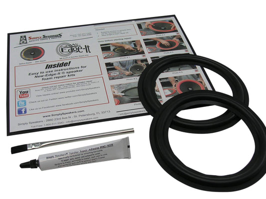 6.5 Inch Speaker Repair Kit Fits Toyota, Lexus, Mark Levinson, Rubber Edge RSK-6.5 (Pair)