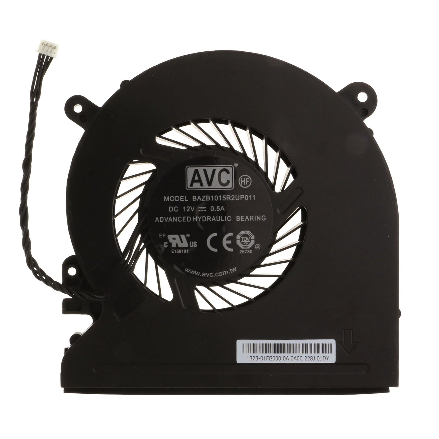 Replacement CPU Cooling Fan for Intel Phantom Canyon NUC11PHK BAZB10115R2UP010 1323-01FH000 BAZB10115R2UP011 1323-01FG000