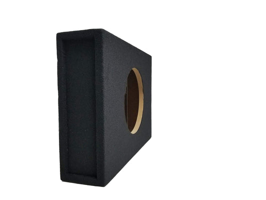 Bass Rockers BR Single 12" Shallow Subwoofer Box Low Sealed Slim Enclosure