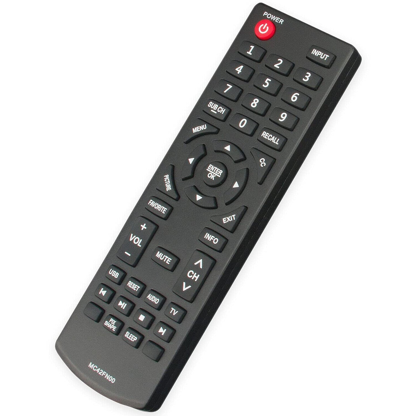 New MC42FN00 Replace Remote Control for Sanyo TV FW42D25T FW24E05T FW32D25T FW65D25T