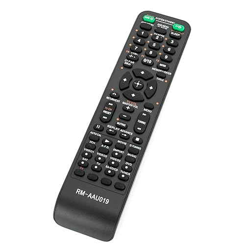 RM-AAU019 Replacement Remote Control fit for Sony Home Theater System HT-SF2000 HT-SS2000 STR-KS2000 STR-KS2300 HTSF2000 HTSS2000 STRKS2000 STRKS2300