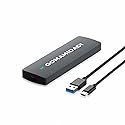 GOMAMIDADI Dual Protocol M.2 SSD Enclosure NVMe/NGFF- 10Gbps USB C 3.1 Tool-Free External Aluminum Alloy SSD Case, 2230/2242/2260/2280 M2 SSDs Drive