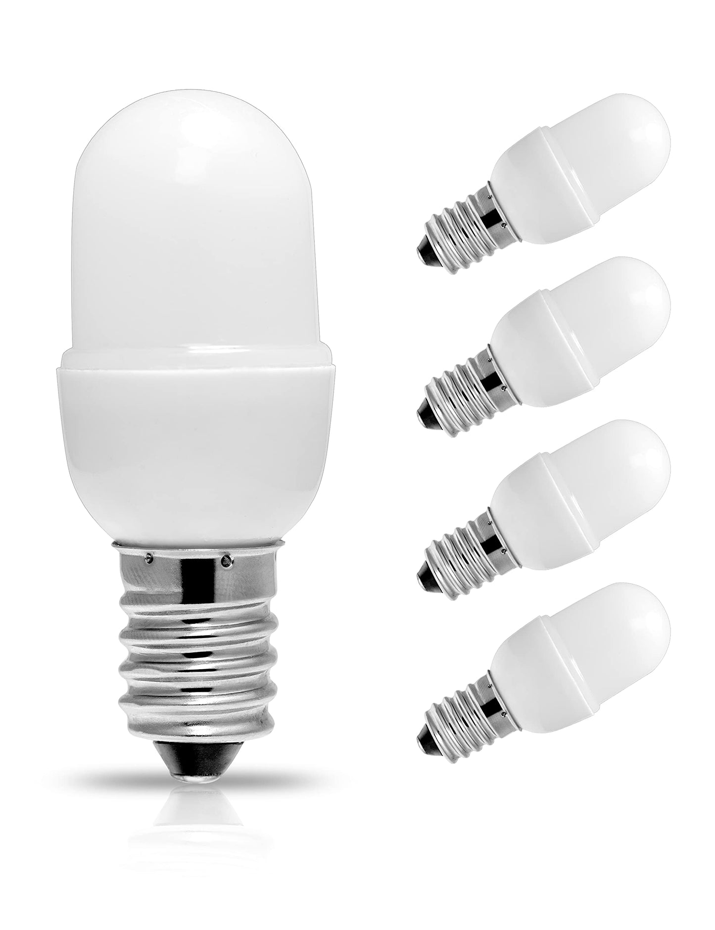 Anivona Night Light Bulbs,[4PACK] 1.5W E12 Led Bulbs, Warm White 3000K
