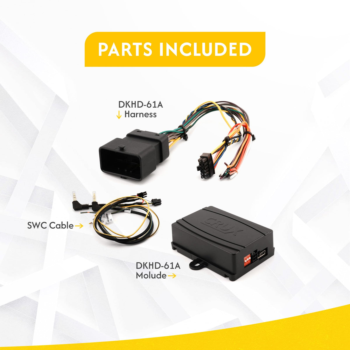 Crux HBRHD-61A Radio Replacement Accessories