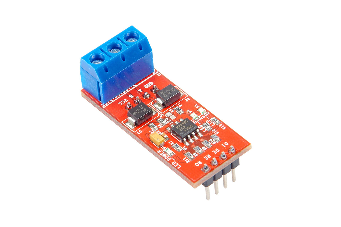 KNACRO MAX485 5V RS485 to TTL Signal Mutual Conversion Module for Overvoltage Protection with Signal Indicator (5V 1Pc)