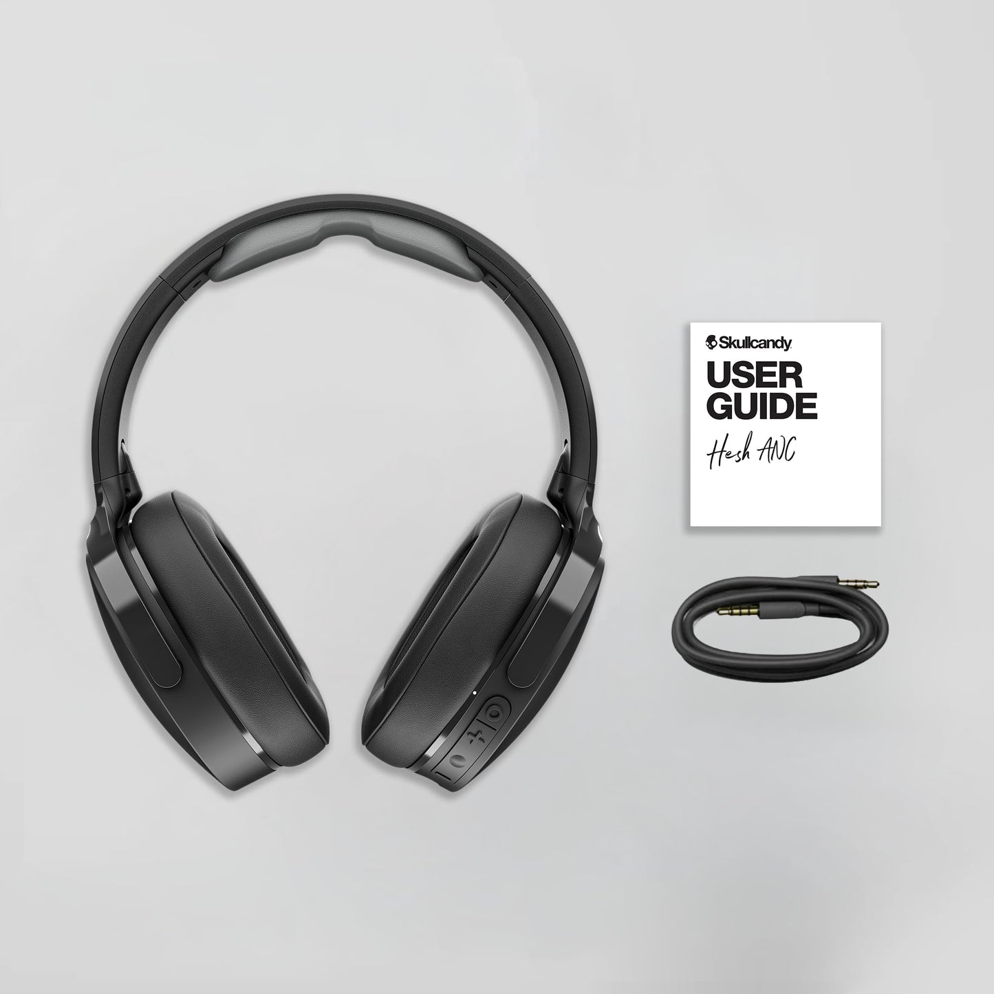 Skullcandy Hesh ANC Wireless Over-Ear Bluetooth Headphones, Active Noise Cancelling, Up to 22 Hrs Battery, Foldable Lightweight Design, Microphone…