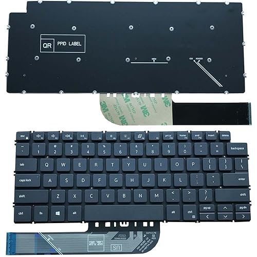 Keyboard go go go US Layout Laptop Keyboard for Dell inspiron 13 5301 5390 5391 7306 7390 7391, inspiron 14 5405 5406 5490 5493 5498 7405 7409 7490