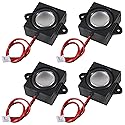 4Pcs 3W 4 Ohm Mini Loudspeakers 3 Watt JST-PH2.0 Interface Micro Speaker for Arduino, Small Electronic Projects, Advertising Machines, LCD TV Monitors
