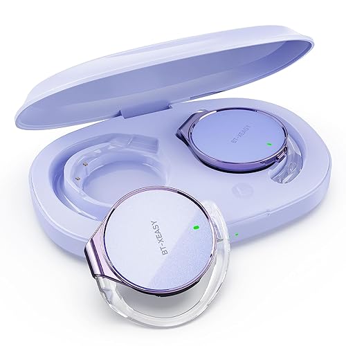 Micool Open Ear Headphones Bluetooth 5.4, Sport On Ear Headphones Wireless, Water-Drop Shaped Noise Cancelling Clip On Headset Bluetooth with Long…