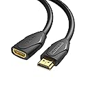 VENTION HDMI Extension Cable 5FT, 4K HDMI Extender Male to Female Cable Compatible with TV Roku Laptop Xbox Blu-Ray PS5/PS4 Switch