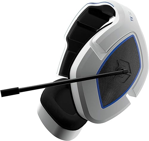 Gioteck TX50 Earphones with Microphone 3.5mm Jack for PS5 Xbox Series X and PC (White and Black)
