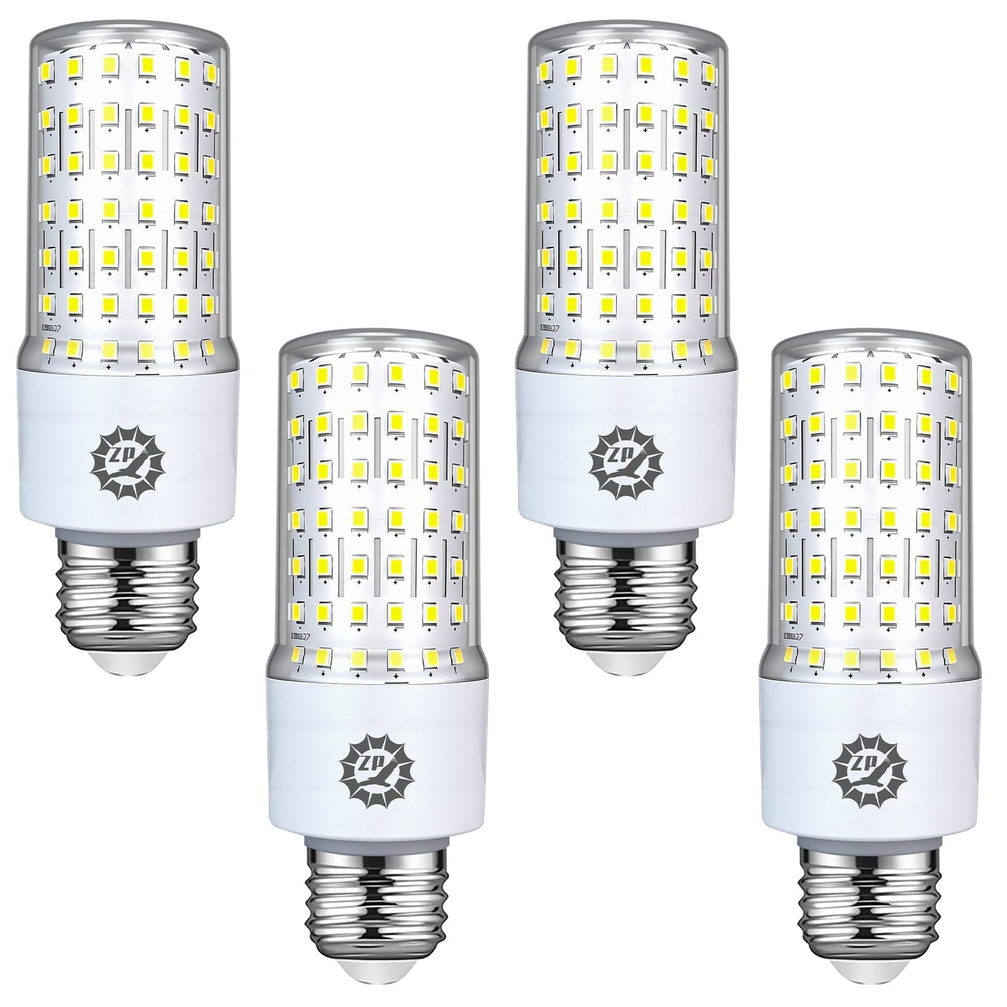 ZP 20W LED Light Bulb 4 Pack 4000Lumens 5000K E26/E27 Base