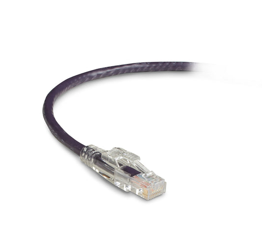Black Box CAT6 550-MHZ Stranded ETHERNET Patch Cable - UNSHIELDED (UTP), CM PVC, Locking S