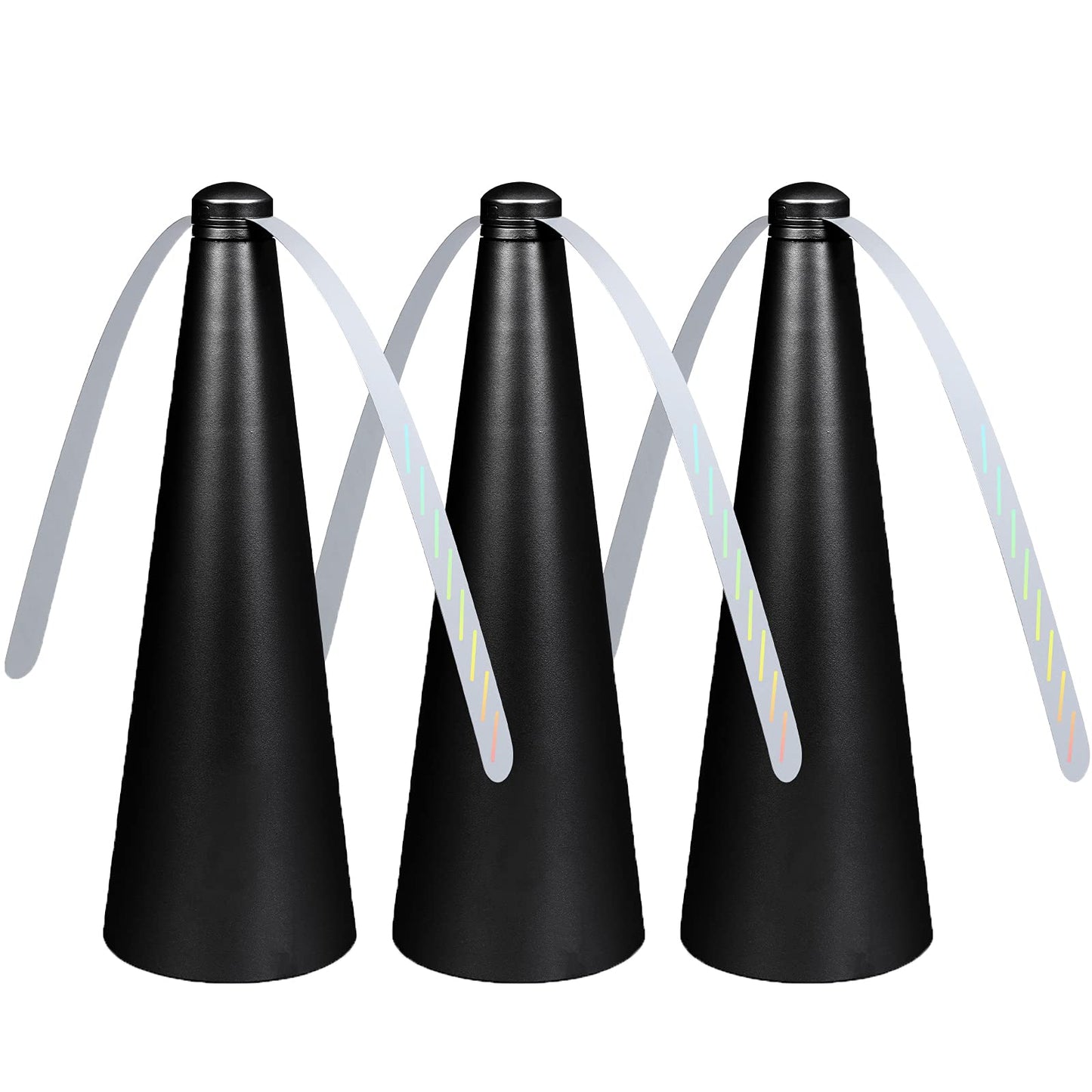 PIAOPIAONIU 3 PCS Fly Fans for Tables,Portable Food Fly Fan Picnic Fans for Indoor Outdoor Meal for Party,Restaurant