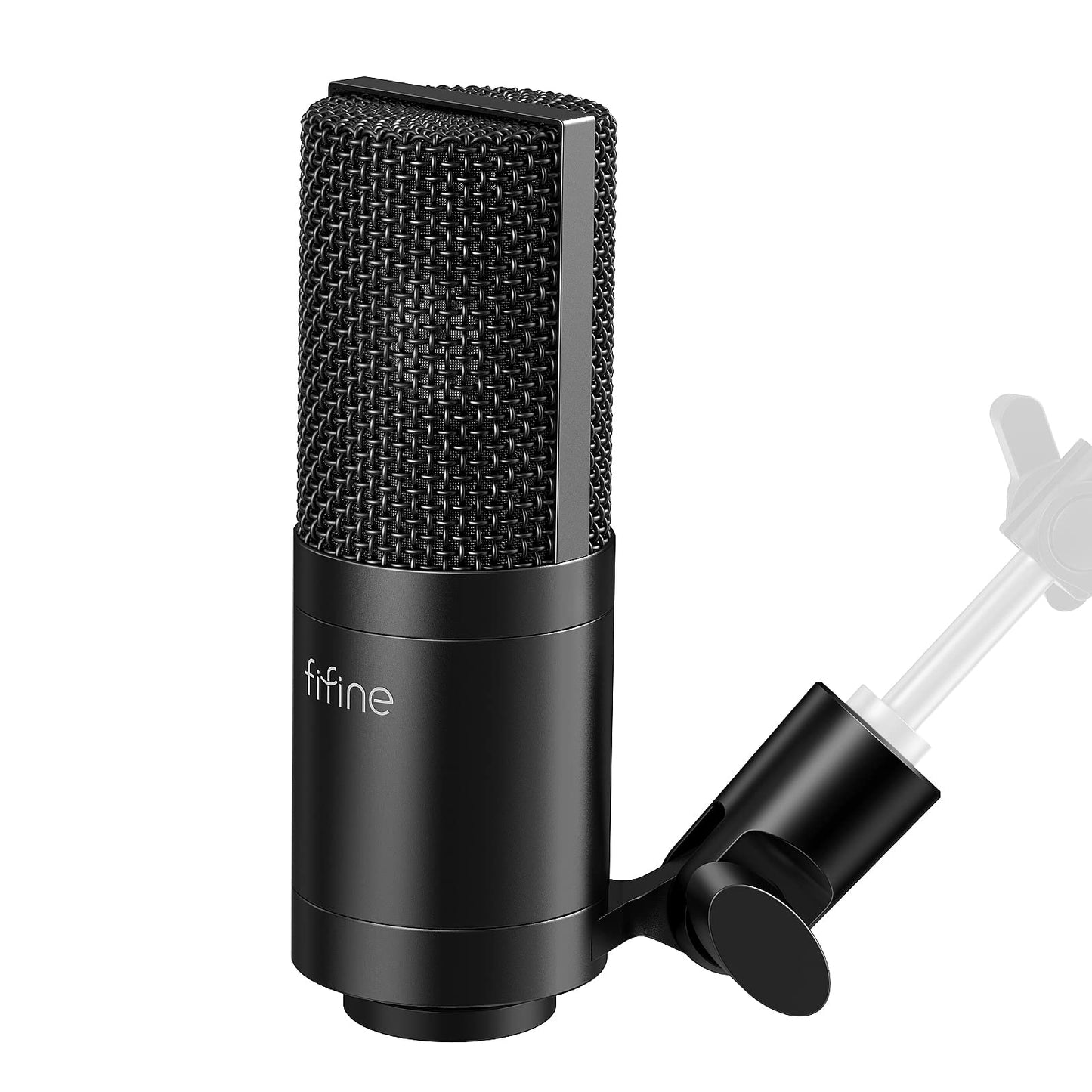 FIFINE XLR Microphone, Condenser Podcast Mic for Recording, Vocal, Voice-Over Streaming, Podcast, Singing, Cardioid Studio Microphone, Metal Material