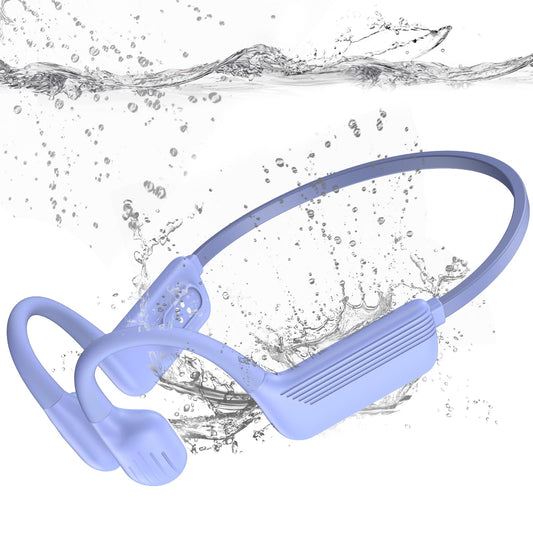 MARLALL Swimming Headphones-Bone Conduction Headphones, IP68 Waterproof Open Earphones, LiteSurge Bluetooth 5.4 Underwater Sport Earbuds with 32 GB