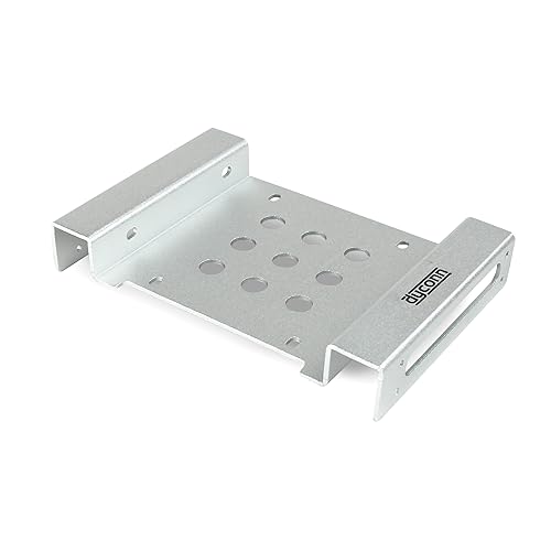 Dyconn S532HDB1 - 5.25 to 3.5/2.5 HDD / SSD Mounting Bracket / Converter / Adapter - Silver