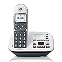 Motorola CD5011 Cordless Phone with Answering Machine and 1 Handset | DECT 6.0, Big Buttons, Large Backlit Display, Audio Assist Volume Boost, Call