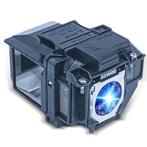 GZWOG ELPLP96 V13H010L96 Replacement Projector Lamp Bulb with Housing for Epson Powerlite Home Cinema 2150 2100 660 1060 60hd VS250 VS350 VS355 EX9210