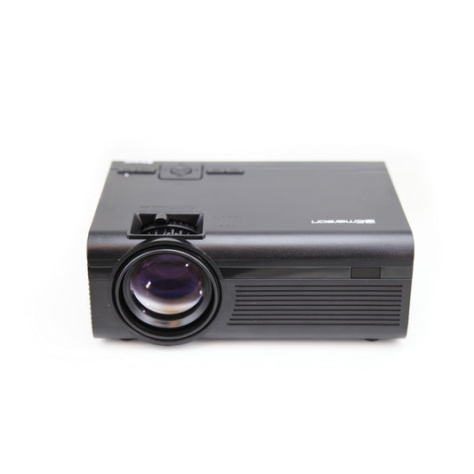 Emerson EVP-1000 150" Home Theater Portable LCD Projector with HDMI & USB Inputs, Bluetooth Connectivity, Stereo Speaker, Remote Control - Ideal