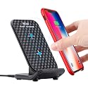 LUXSWAY Wireless Charging Station Inductive Phone Charger Dock 15W Fast Qi-Certified Wireless Charging Stand Compatible with iPhone 15 14 13 12 11 Pro