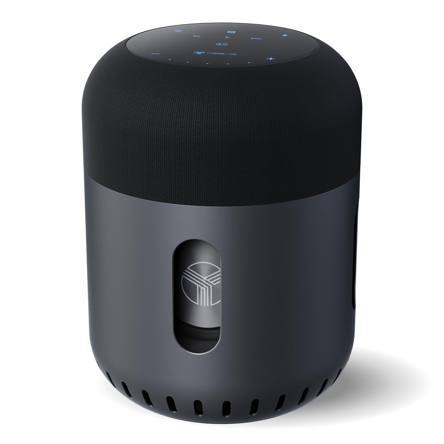 TREBLAB Loud Portable Bluetooth Speaker with 360° Surround Sound, 90W 5-Driver System, Subwoofer, Wireless Speaker, 22H Battery, IPX4 Waterproof, TWS