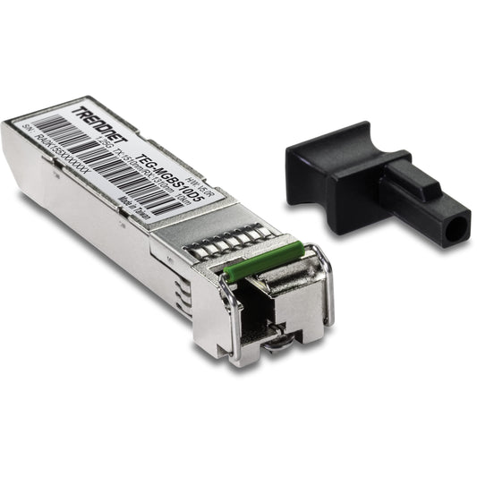 TRENDnet SFP to RJ45 Dual Wavelength Single-Mode LC Module, TEG-MGBS10D5