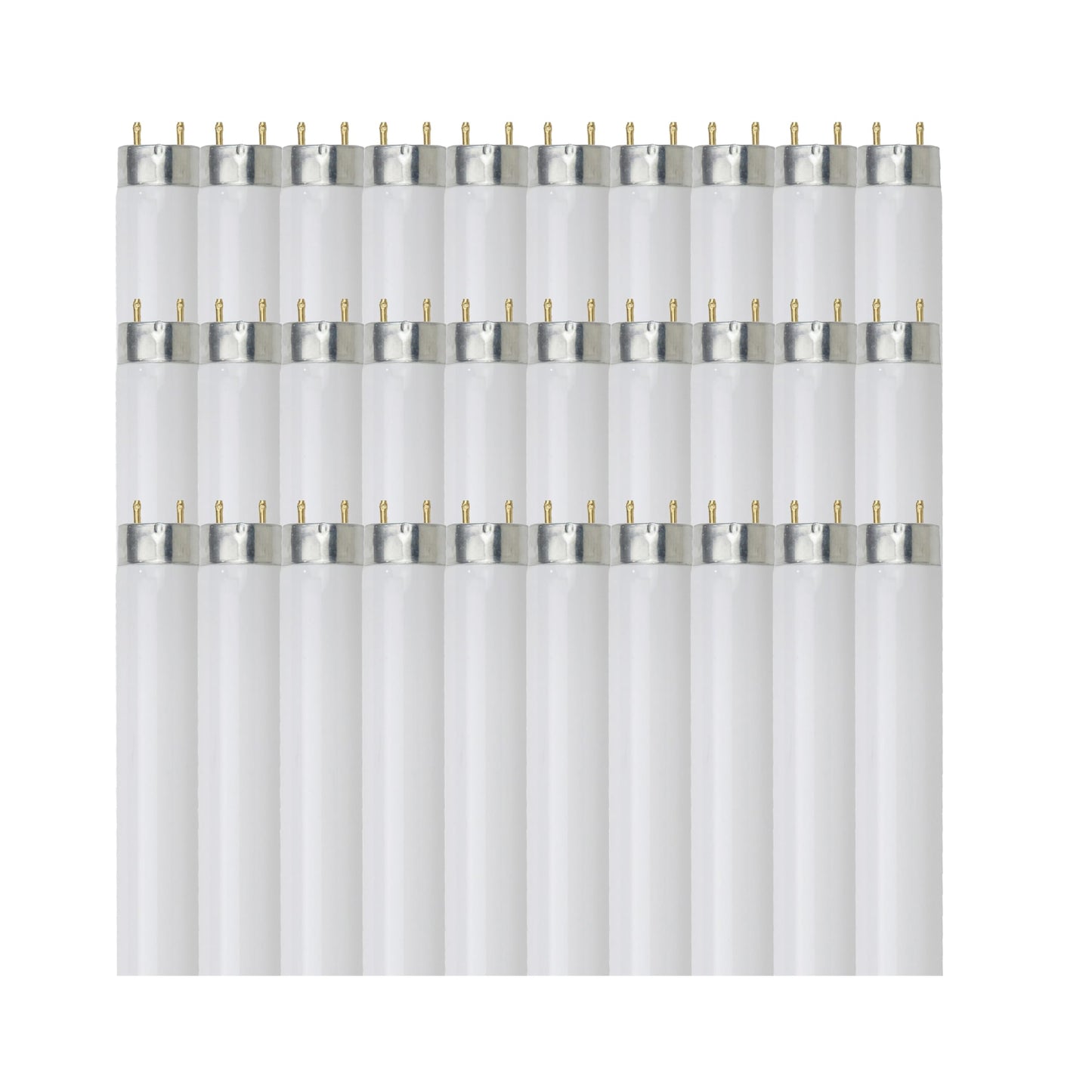 Sunlite F15T8/CW 18-Inch T8 Linear Fluorescent Lamp, 15 Watts, 610 Lumens, 4100K Cool White, Medium G13 Bi-Pin Base, ROHS Compliant, 30 Pack