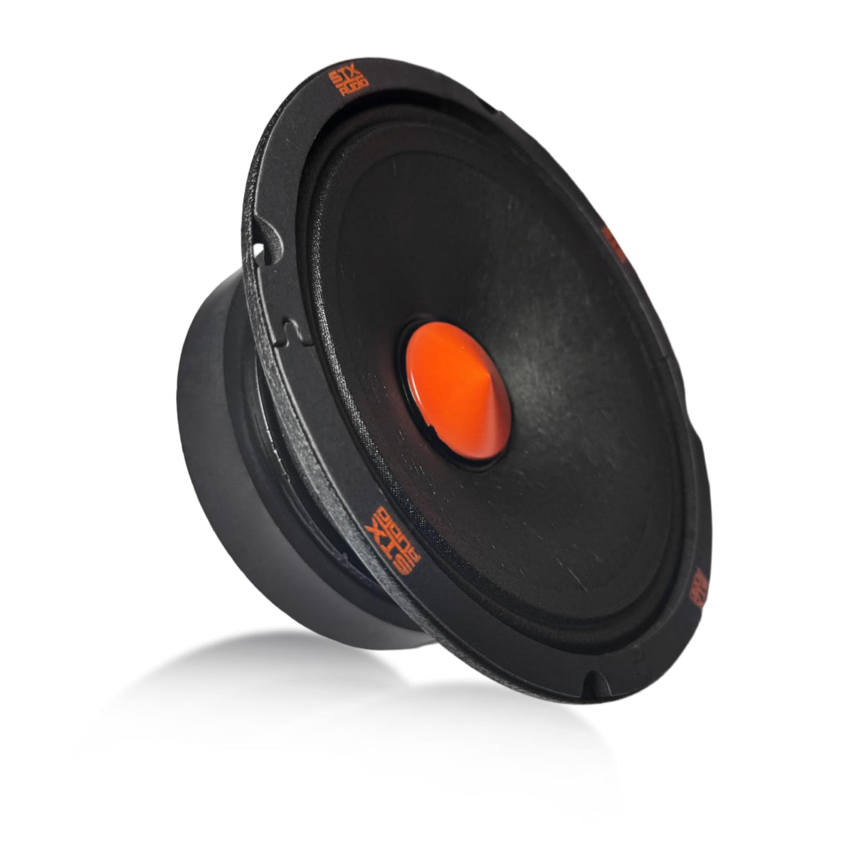 STX Audio STX65PS 6.5-Inch Super Midrange Speakers, 4 Ohm, 400W RMS, 1000W Max, 95dB Sensitivity, 1.5-Inch Voice Coil, 30 oz Ferrite Magnet - Pair for Pro Car Audio