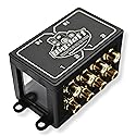Big Jeff Audio 2-to-4 Pair Cockbox RCA Splitter Distribution Block