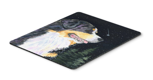 Caroline's Treasures SS8512MP Starry Night Bernese Mountain Dog Mouse Pad, Hot Pad or Trivet for Home Office Gaming Working Computers Laptop Mouse