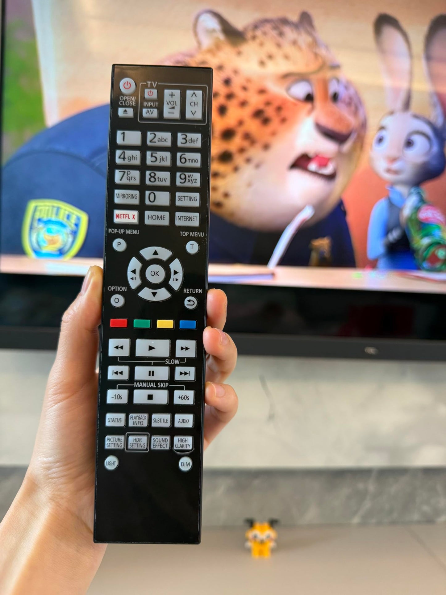 Replacement Remote Control for Panasonic DP-UB820 DP-UB420 DP-UB450 DP-UB9000 DPUB9000 DP-UB820EB DP-UB820-K DP-UB820EB-K DP-UB420K DPUB420K DPUB820K