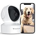 VSTARCAM Indoor Security Camera, 1080P HD WiFi Camera, Baby Camera, Pet Camera, Baby Monitor with Night Vision 2-Way Audio, Dog Camera with Phone APP