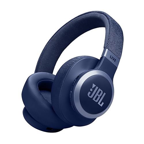 JBL Live 770NC - Wireless Over-Ear Headphones with True Adaptive Noise Cancelling with Smart Ambient, Up to 65 Hours of Battery Life, Comfort-fit…