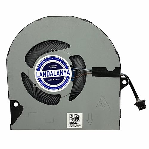 Landalanya Replacement New Cooling Fan for DELL Inspiron 15 5510 5515 5518 Inspiron 14 5410 5415 7400 7415 2-in-1 2021 Series 0KRK6P KRK6P