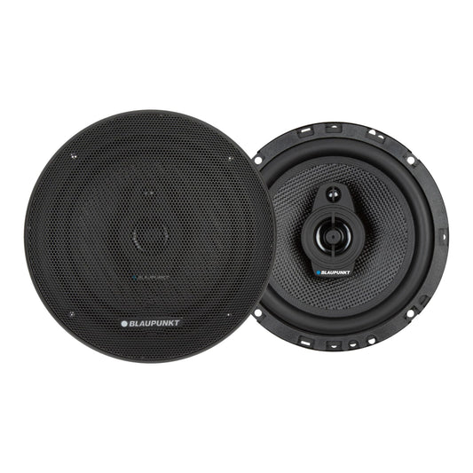 BLAUPUNKT BPS-XS650 6.5" Car Speakers - 3-Way Speakers, 70W, Full Range (60Hz - 20kHz), 4 Ohm (2pc)