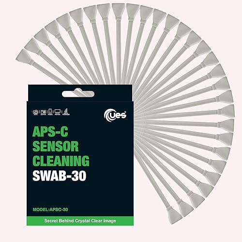UES APSC-30 APS-C Swab Value Package - Compatible with Sony, Nikon, Canon DSLR Reflex & Mirrorless Digital Cameras CCD & CMOS APS C Type Sensor Clean