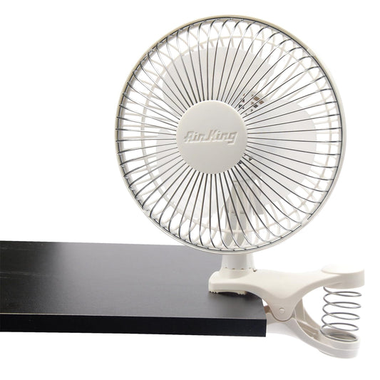 Air King 9145 6-Inch 2-Speed Clip-On Fan