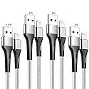 iPhone Charger Cord 4Pack 1.5/3/6/6FT, [Apple MFi Certified] Lightning Cable iPhone Charger Cable Fast Charging Cable for iPhone 13 12 Pro Max Mini…