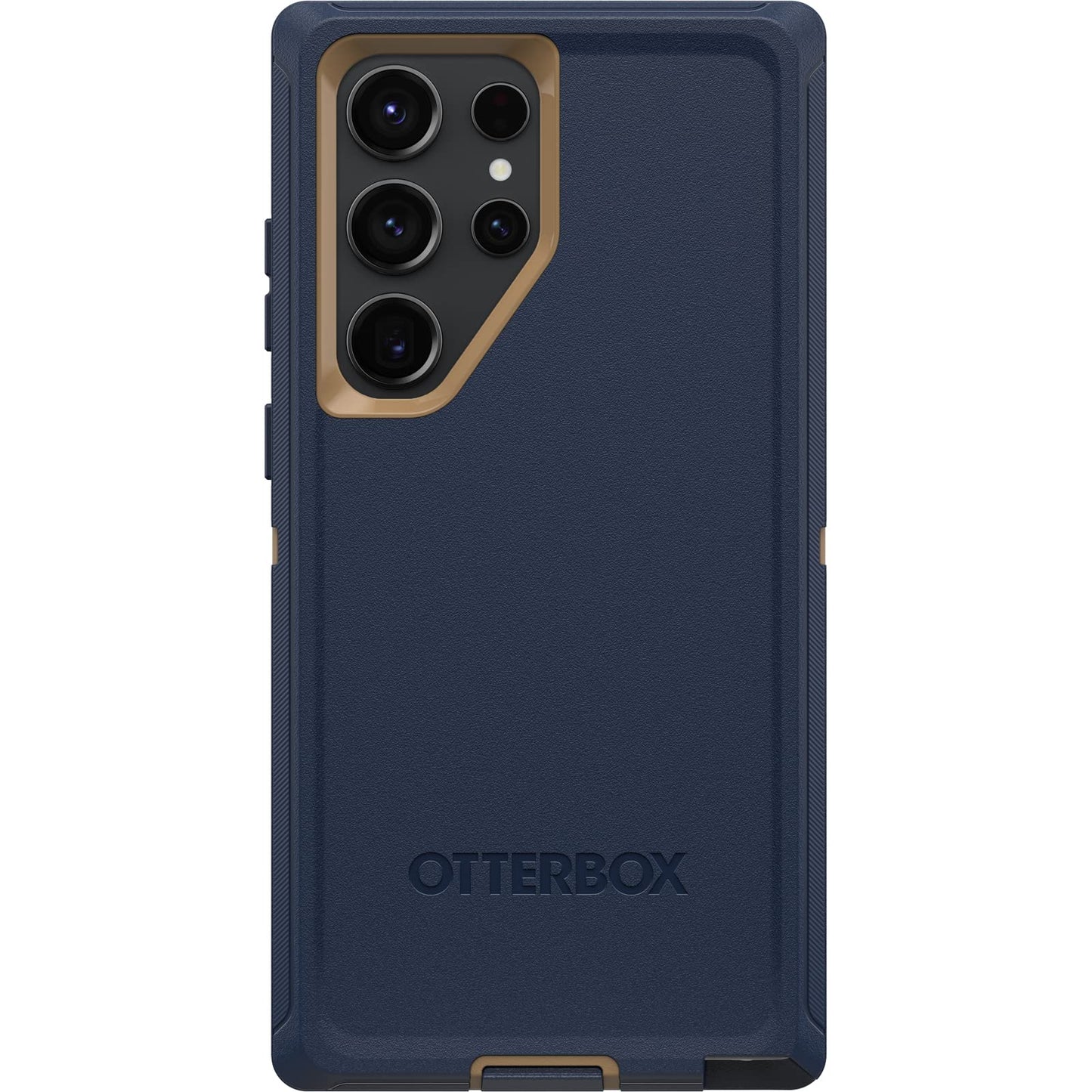 OtterBox Galaxy S23 Ultra Defender Series Case - Blue Suede Shoes (Blue), Rugged & Durable, with Port Protection, Includes Holster Clip Kickstand