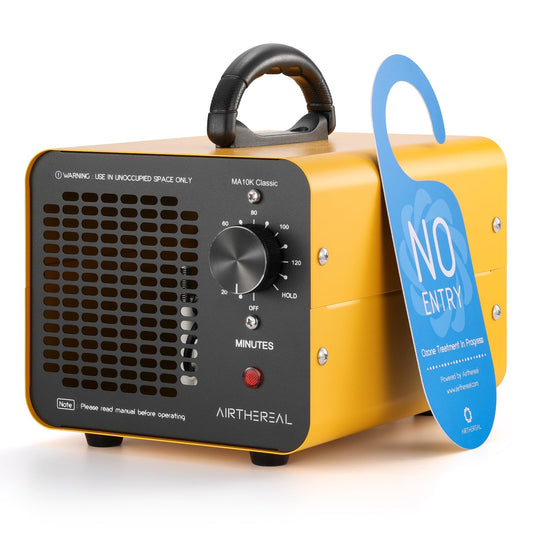 Airthereal MA10K Ozone Generator, Upgraded Honeycomb, 3500 Sq Ft, Yellow
