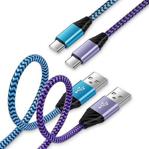 Android Auto USB C Cable Type C Charger USB Data Transfer Cable Fast Charging for Samsung Galaxy S25