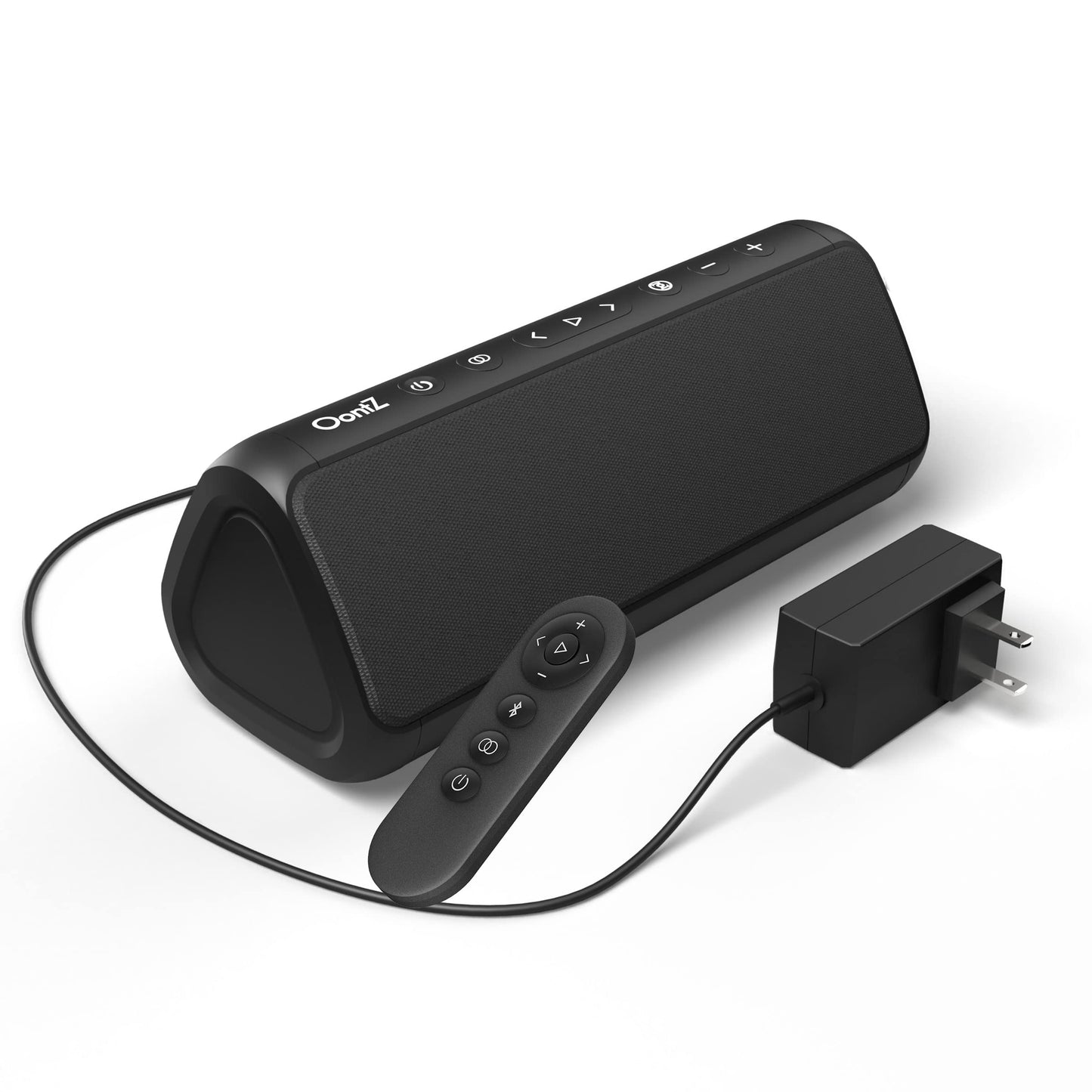 OontZ Angle 3 Pro Soundbar - Wired and Wireless Bluetooth 5.0 Stereo Soundbar for TV, Optical/Aux/Bluetooth Connection, Exceptional Sound & Bass,100ft