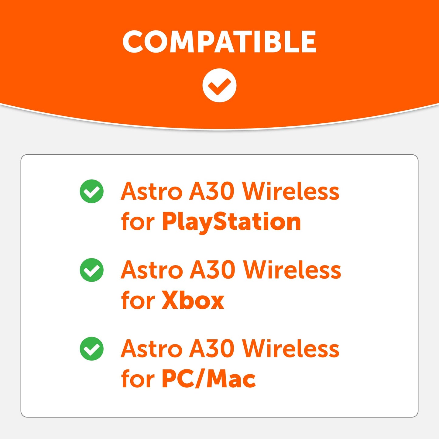 WC Freeze A30 - Cooling Gel Earpads Compatible with Logitech Astro A30 Headphones by Wicked Cushions - Elevate Comfort, Durability, Thickness & Sound