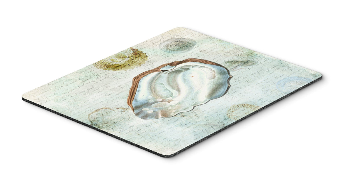 Caroline's Treasures SB3031MP Beach Oyster Mouse Pad, Hot Pad or Trivet for Home Office Gaming Working Computers Laptop Mouse Mat,Washable Large