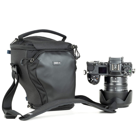 Think Tank Digital Holster 10 V3 Camera Bag Only for Larger Compact Mirrorless Camera Body with 24-70mm f/4 Lens Attached