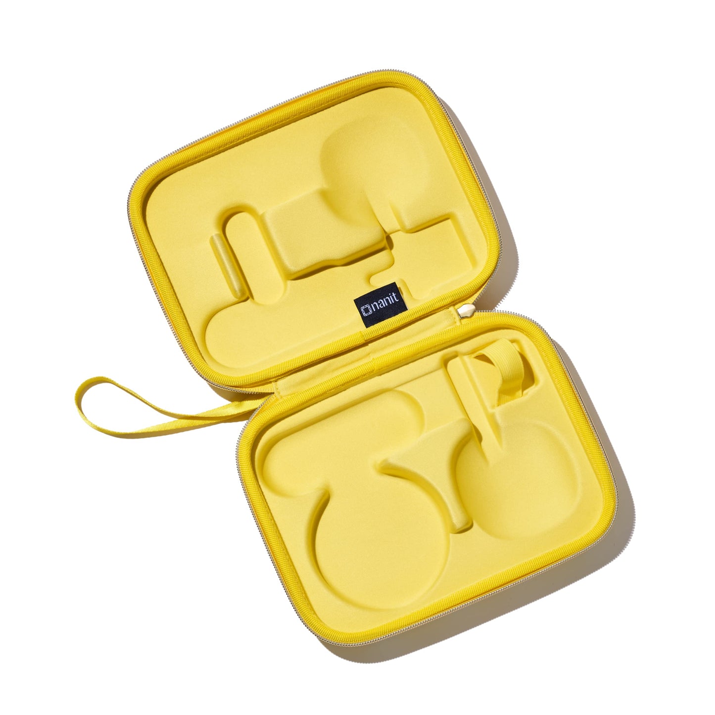 Nanit Travel Case - Protective Hard Shell Carrying Case for Nanit Pro Baby Monitor and Multi-Stand Travel Accessory, Yellow