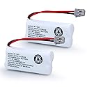 BAOBIAN BT-1021 BBTG0798001 Rechargeable Battery Replacement Compatible with Uniden Cordless Handset Telephones Model BT1021 BT-1008 BT-1016 2.4V