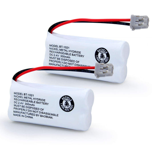 BAOBIAN BT-1021 BBTG0798001 Rechargeable Battery Replacement Compatible with Uniden Cordless Handset Telephones Model BT1021 BT-1008 BT-1016 2.4V