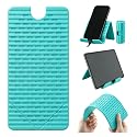 ZURCAS Flexible Silicone Aluminum Phone Holder Tablet Stand with Charging Port Design, Foldable Airplane Laptop/Phone Stand for Home Office Travel